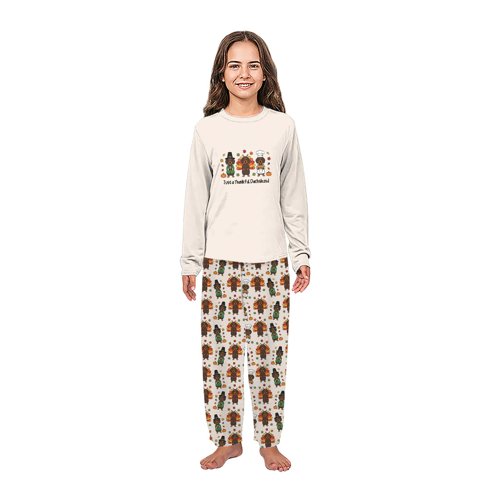 The Cutest Dachshunds Thanksgiving Matching Pajamas For The Family