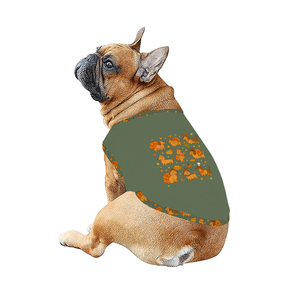 Fall Dachshund Family Thanksgiving Pajamas With Plus Size Fall Dachshund Family Thanksgiving Pajamas With Plus Size