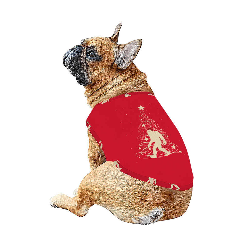 Bigfoot Family Holiday Pajamas With Dog Plus Size