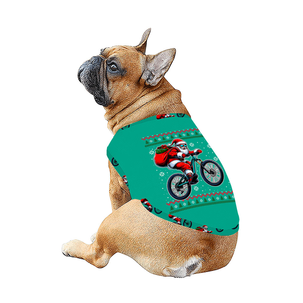 Santa Bike Matching Family Christmas Pajamas Plus Sizes