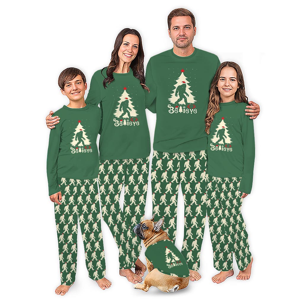 Bigfoot Matching Family Christmas Pajamas Extended Sizes Bigfoot Matching Family Christmas Pajamas Extended Sizes
