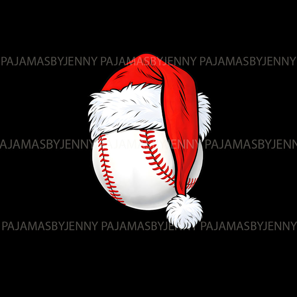 Custom Name & Number Baseball Christmas Family Matching Pajamas Custom Name & Number Baseball Christmas Family Matching Pajamas