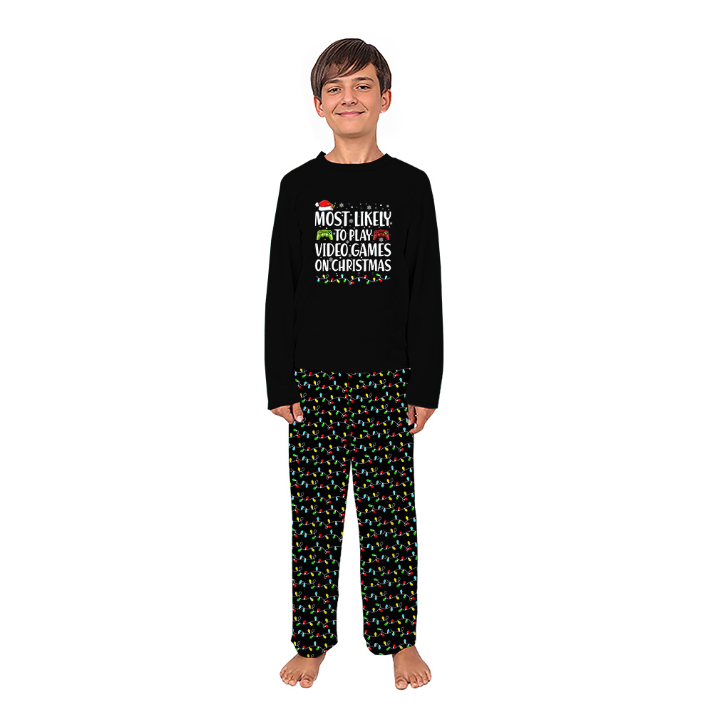 Gaming Christmas Pajamas For The Family