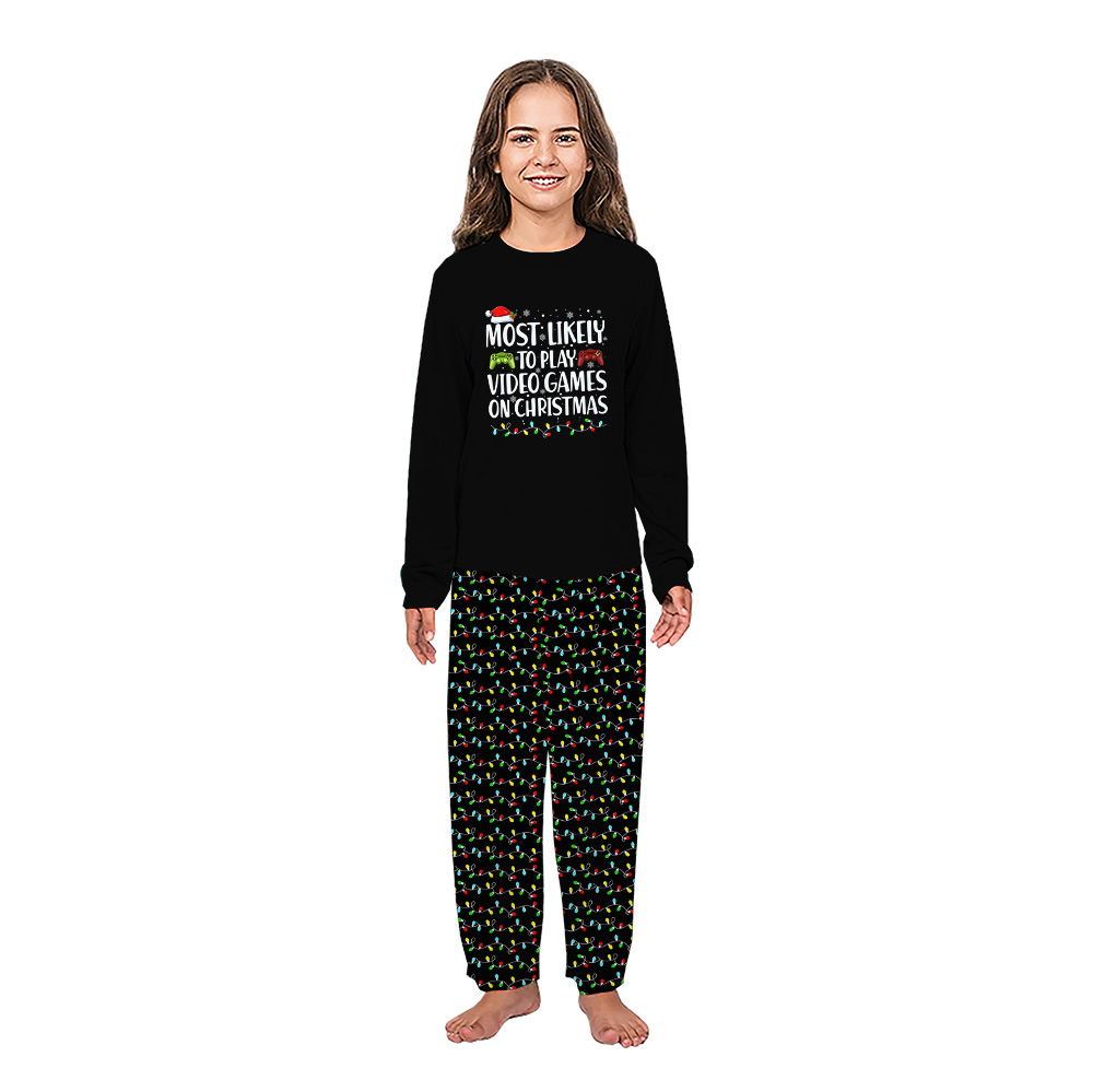 Gaming Christmas Pajamas For The Family