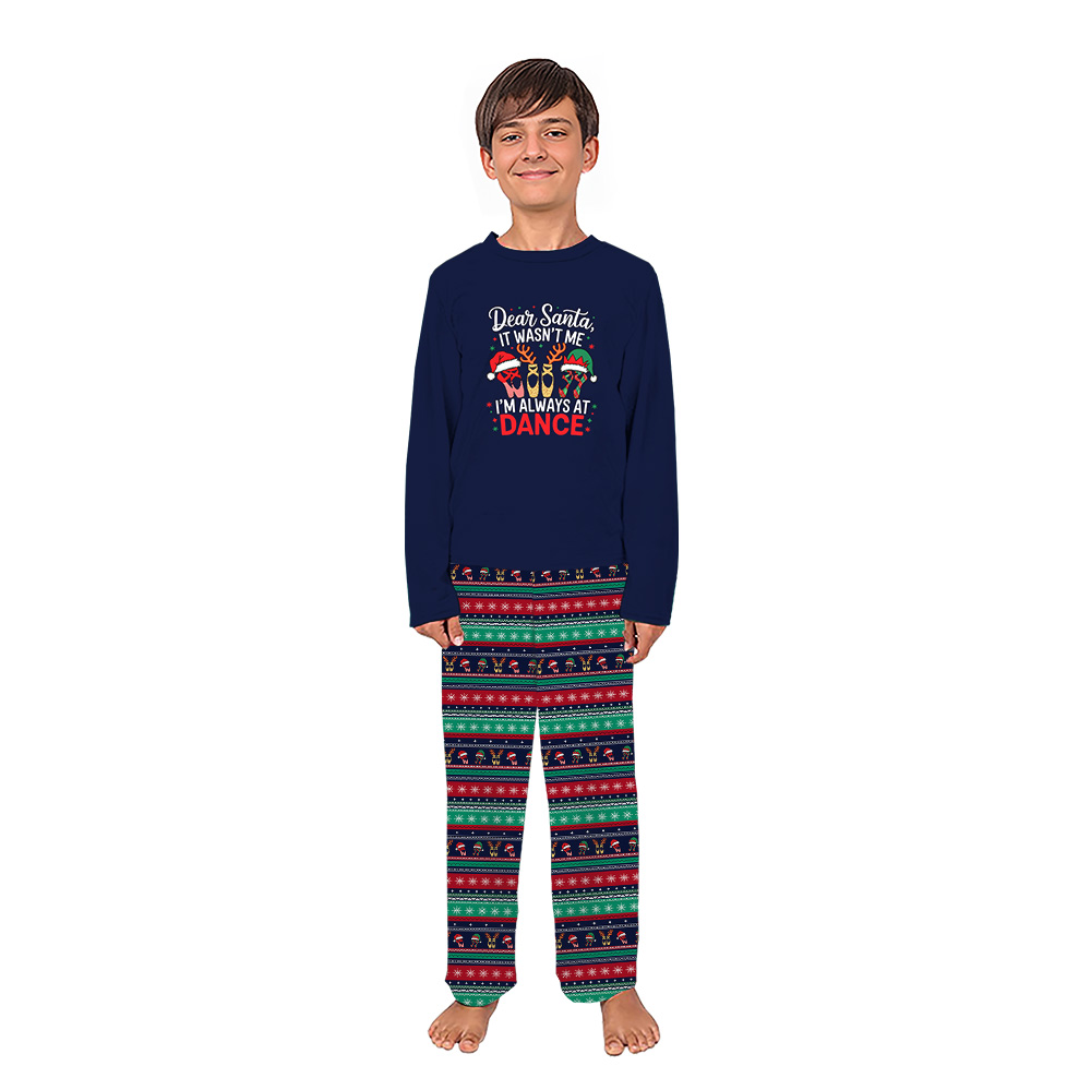 Dance Ballet Christmas Pajamas Family