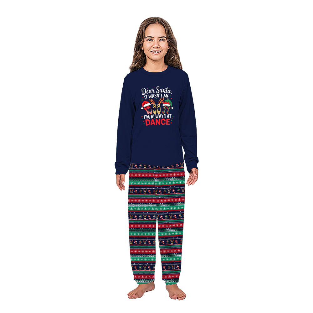 Dance Ballet Christmas Pajamas Family