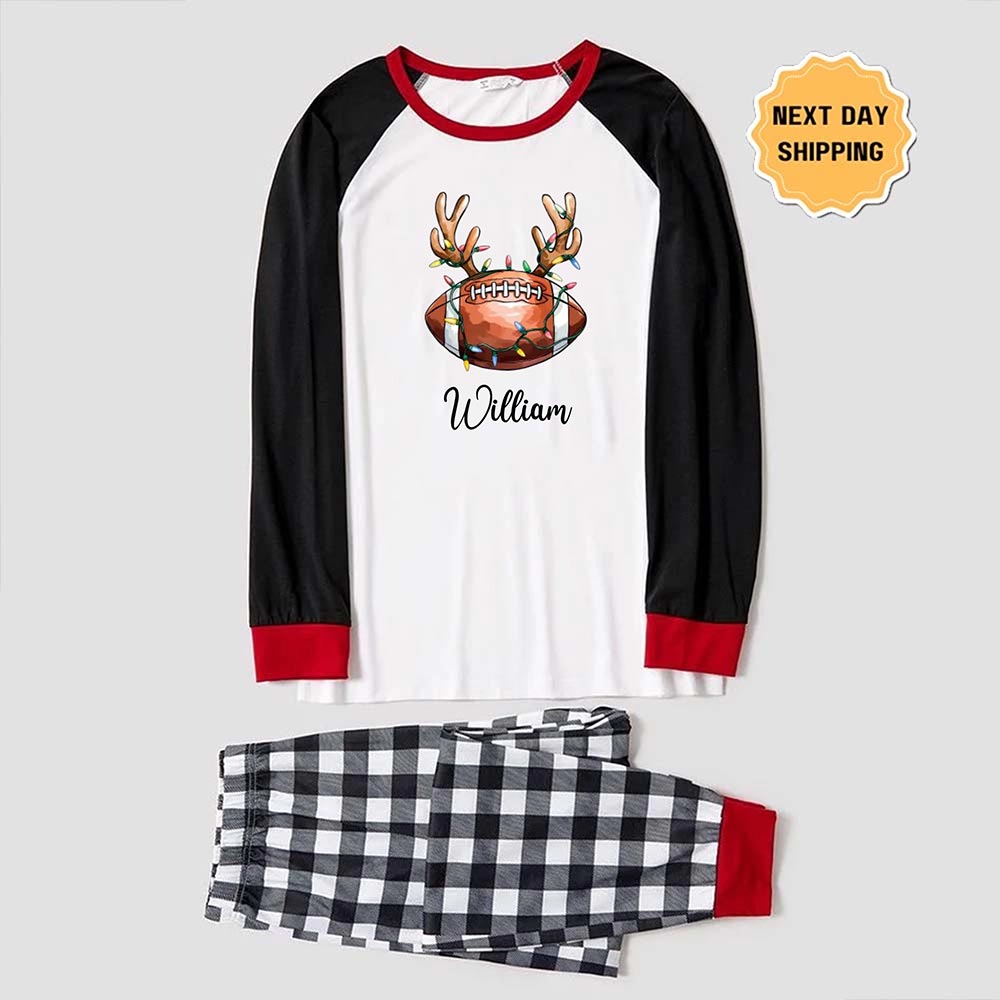 Custom Ball Design Family Christmas Matching Pyjama Sets Custom Ball Design Family Christmas Matching Pyjama Sets
