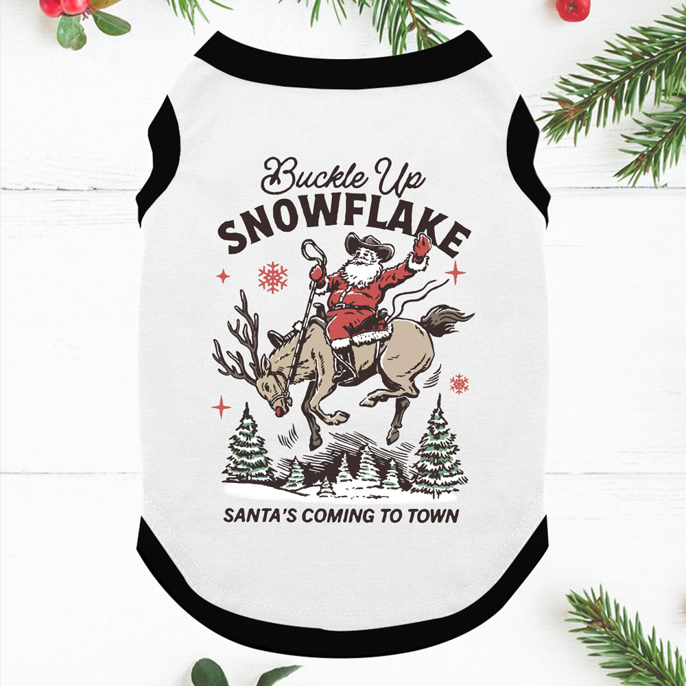 Santa Western Christmas Pajamas For The Whole Family Santa Western Christmas Pajamas For The Whole Family
