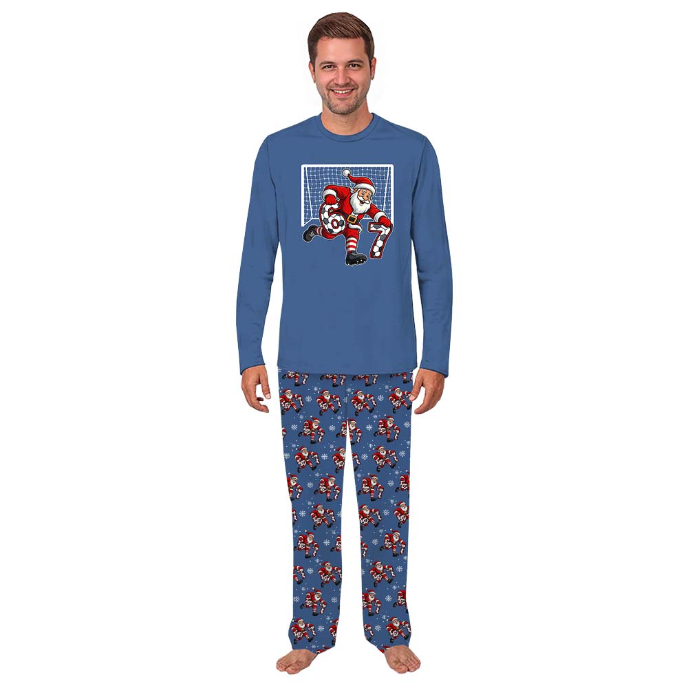 Soccer Santa Unique Family Christmas Pajamas With 67 Meme