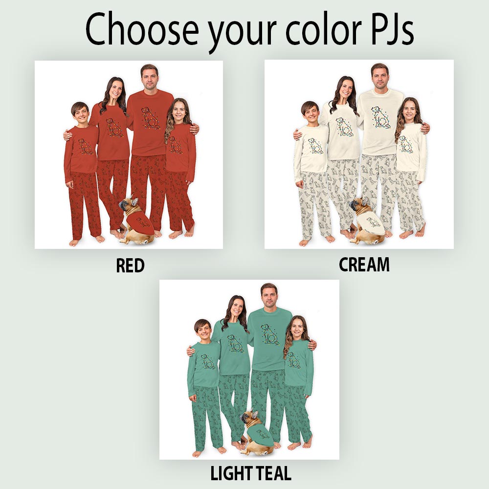 Cute Christmas Lights Labrador Matching Holiday Pajamas With Dog Cute Christmas Lights Labrador Matching Holiday Pajamas With Dog