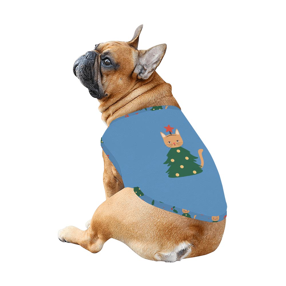 Funny Cat Christmas Tree Theme Holiday Pajama Sets Funny Cat Christmas Tree Theme Holiday Pajama Sets