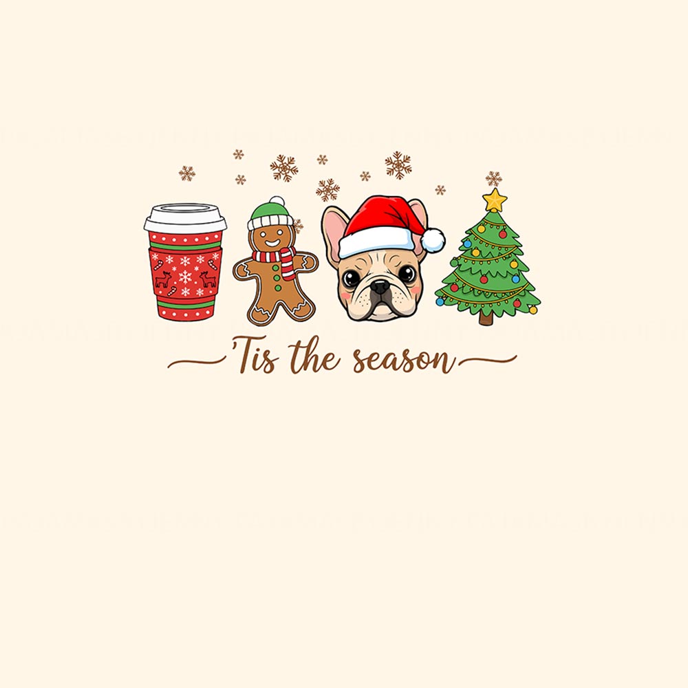 French Bulldog Tis The Season Matching Pj Sets Christmas