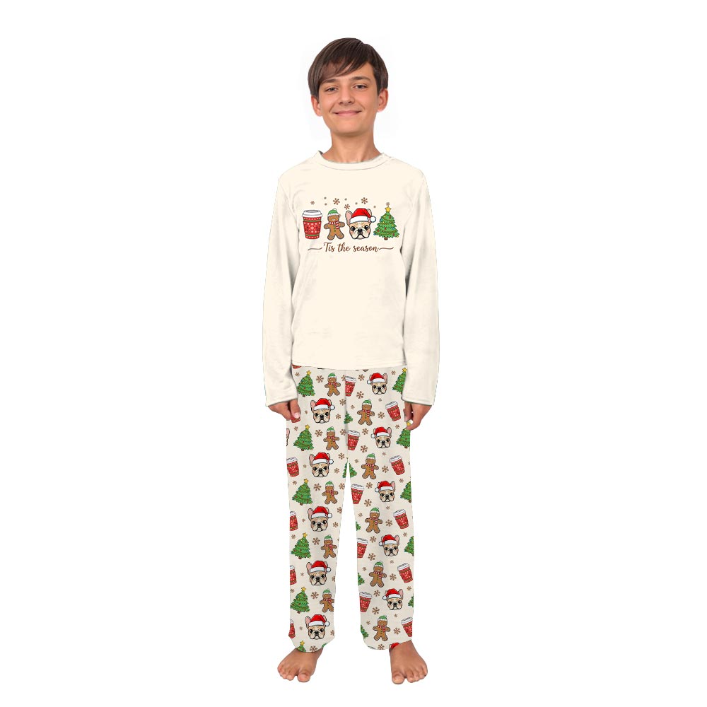 French Bulldog Tis The Season Matching Pj Sets Christmas