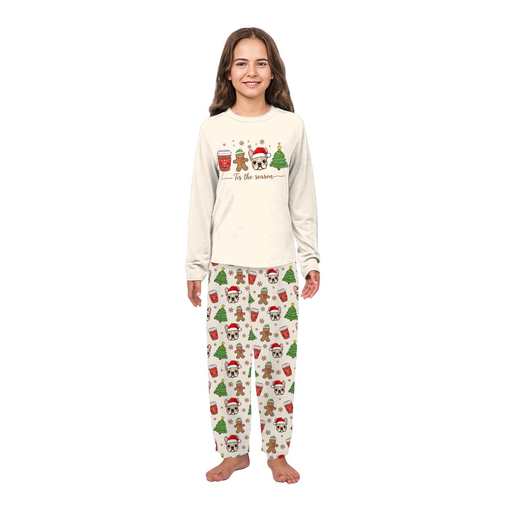 French Bulldog Tis The Season Matching Pj Sets Christmas