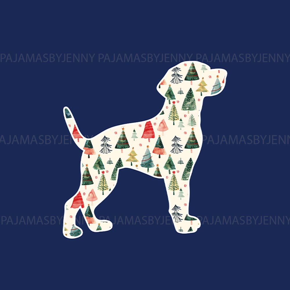 Festive Labrador Retriever Christmas Tree Holiday Christmas Pajamas