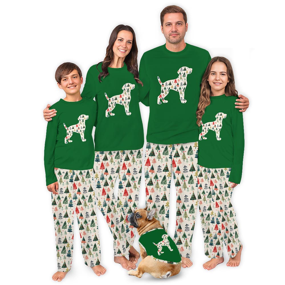 Festive Labrador Retriever Christmas Tree Holiday Christmas Pajamas