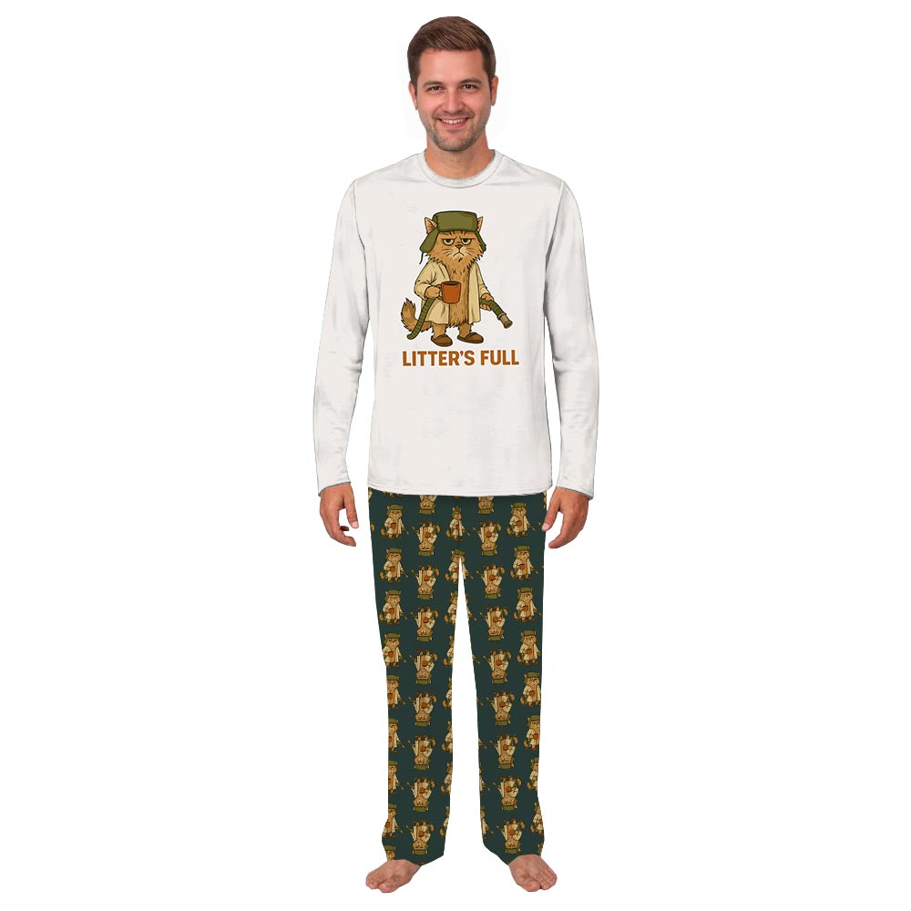 Litters Full Christmas Vacation Cat Matching Family Jammies Litters Full Christmas Vacation Cat Matching Family Jammies