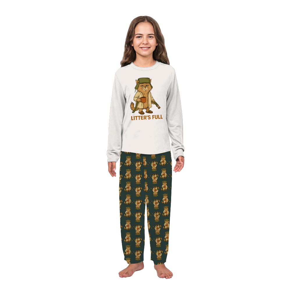 Litters Full Christmas Vacation Cat Matching Family Jammies Litters Full Christmas Vacation Cat Matching Family Jammies