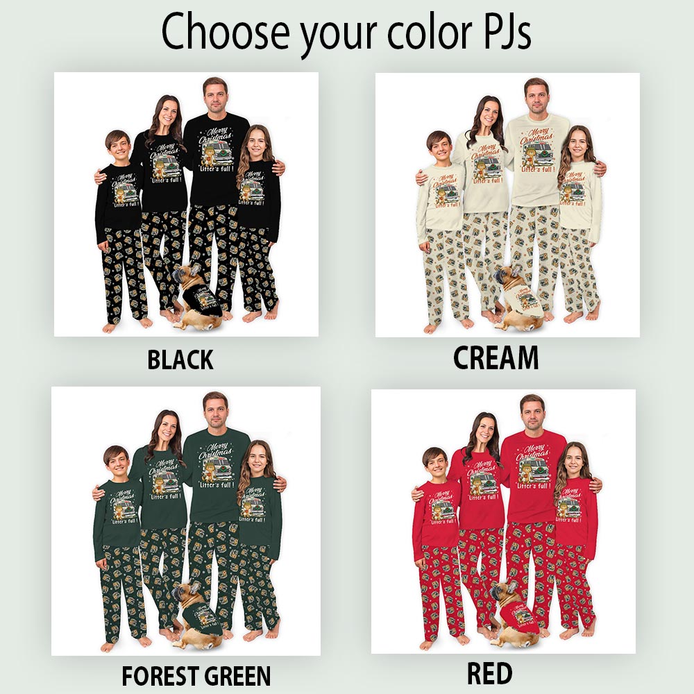 Funny Cousin Eddie Cat Merry Christmas Litter Full Pajamas