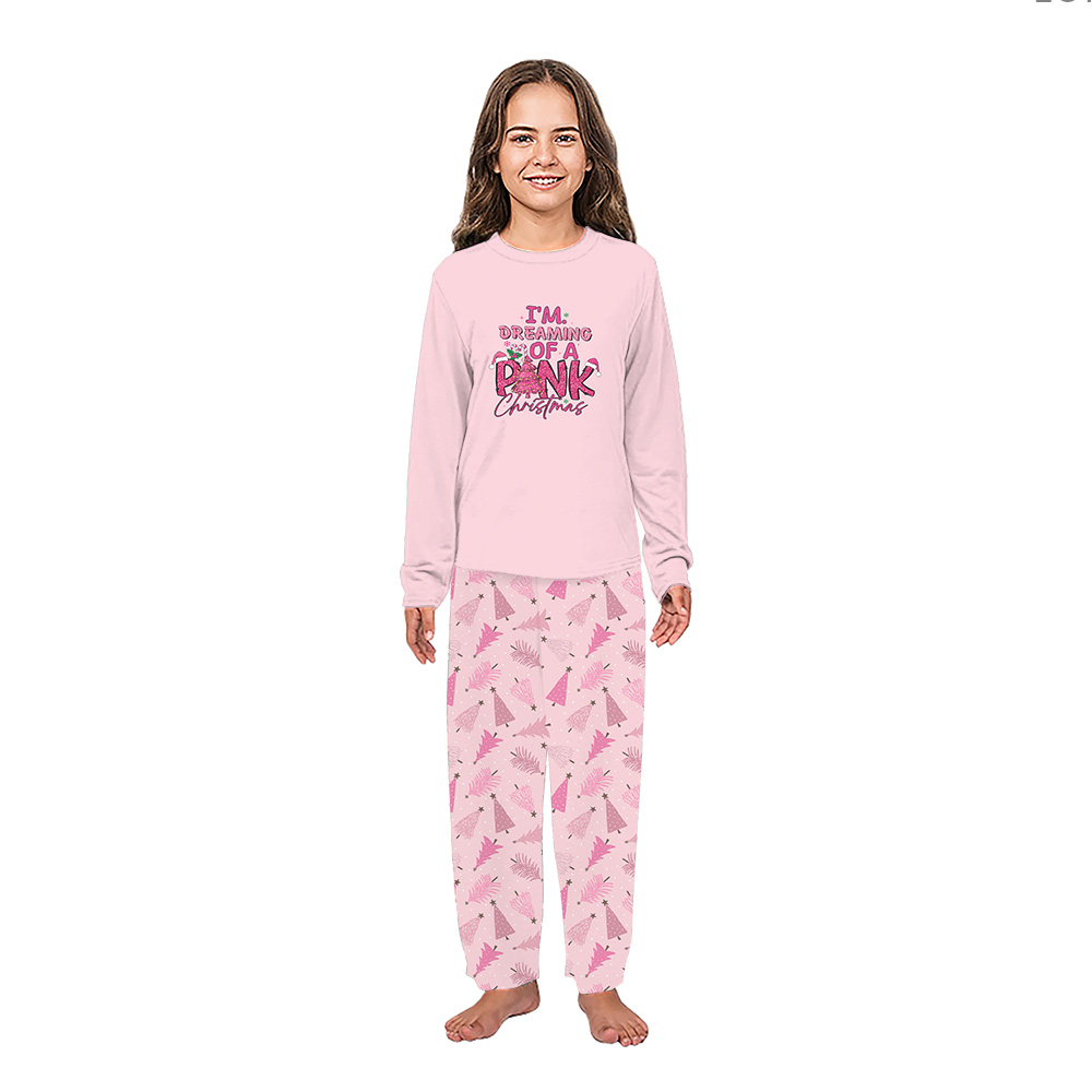 I Am Dreaming Of A Pink Christmas Matching Family Jammies