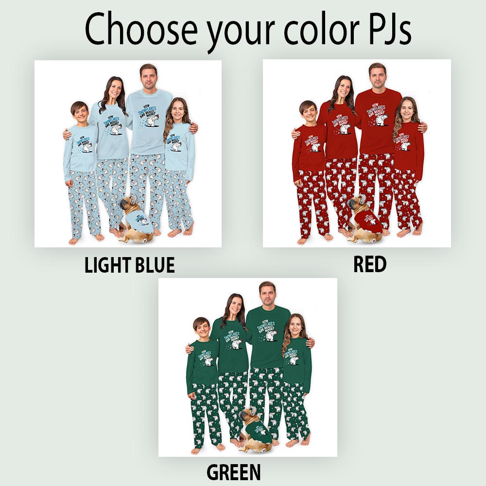 Snowman Funny Christmas Pajamas For Adults And Kids
