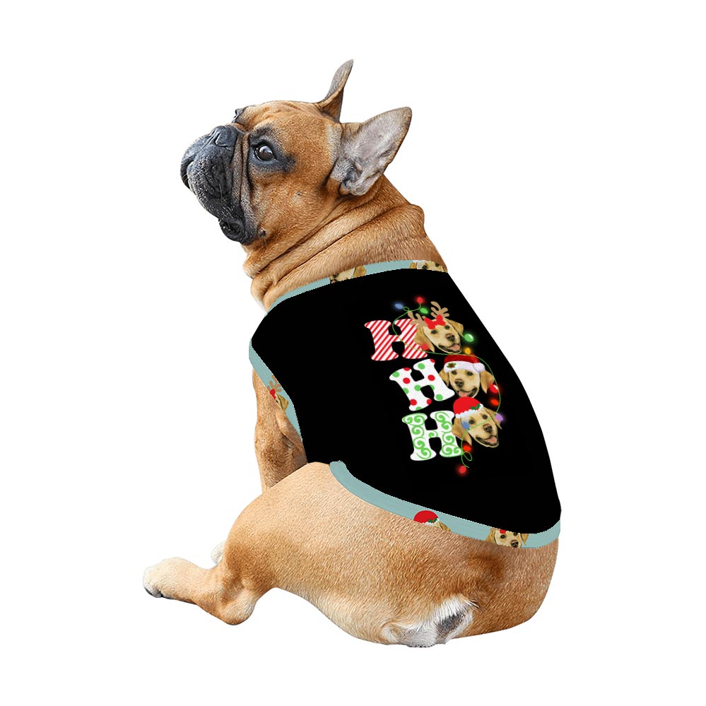 Golden Retriever Ho Ho Ho Christmas Holiday Family Pajamas
