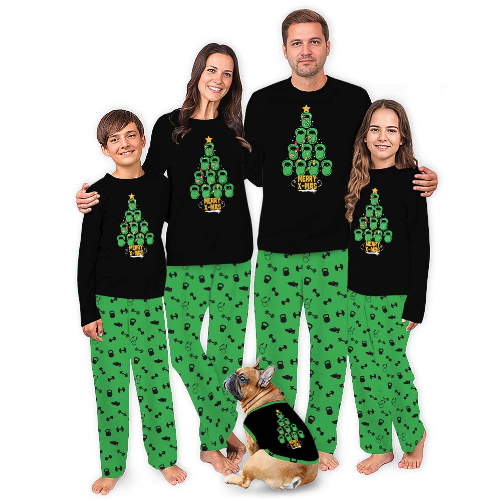 Christmas Workout Family Holiday Pajamas With Plus Size Christmas Workout Family Holiday Pajamas With Plus Size
