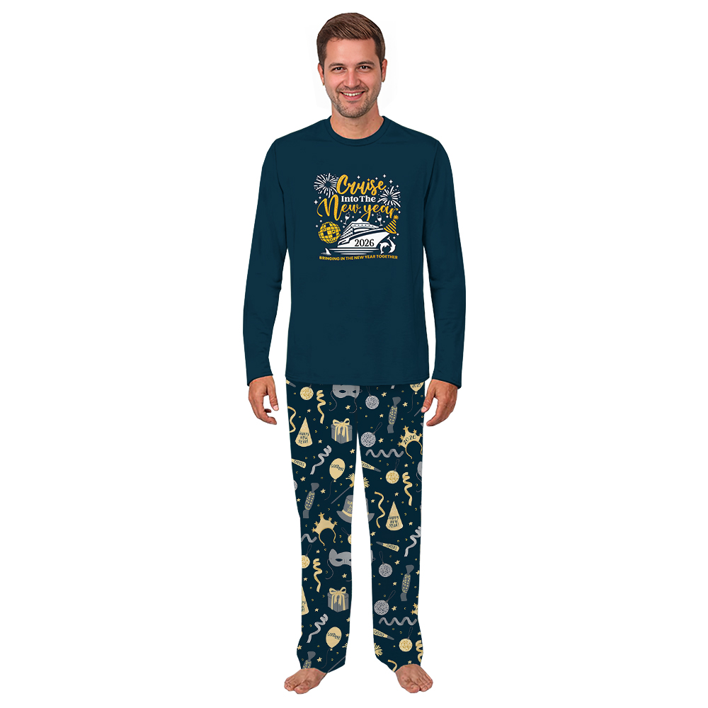 New Year Cruise Matching Pajamas For The Whole Family