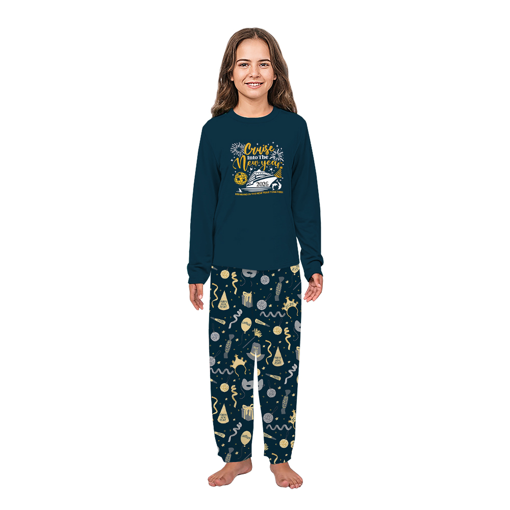 New Year Cruise Matching Pajamas For The Whole Family