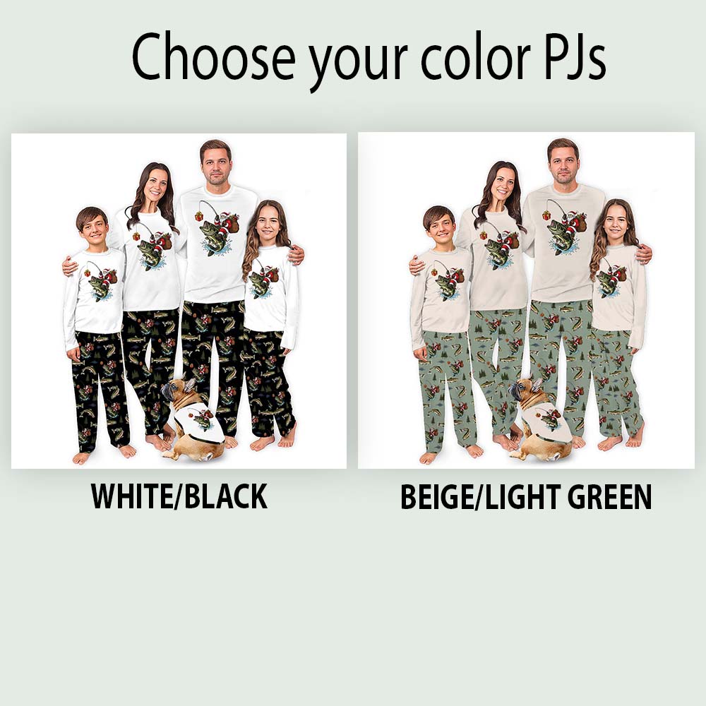 Fisherman Santa Matching Christmas Pajamas For Dog And Owner