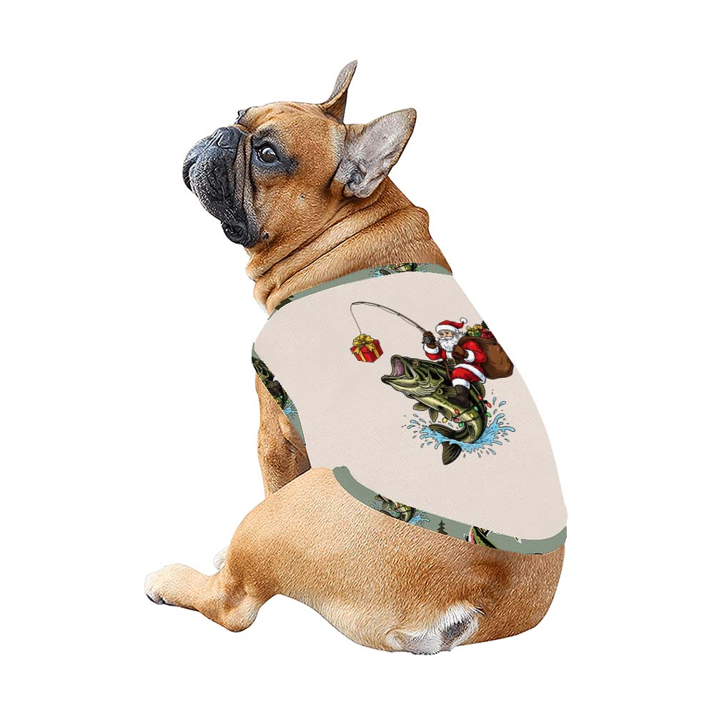 Fisherman Santa Matching Christmas Pajamas For Dog And Owner