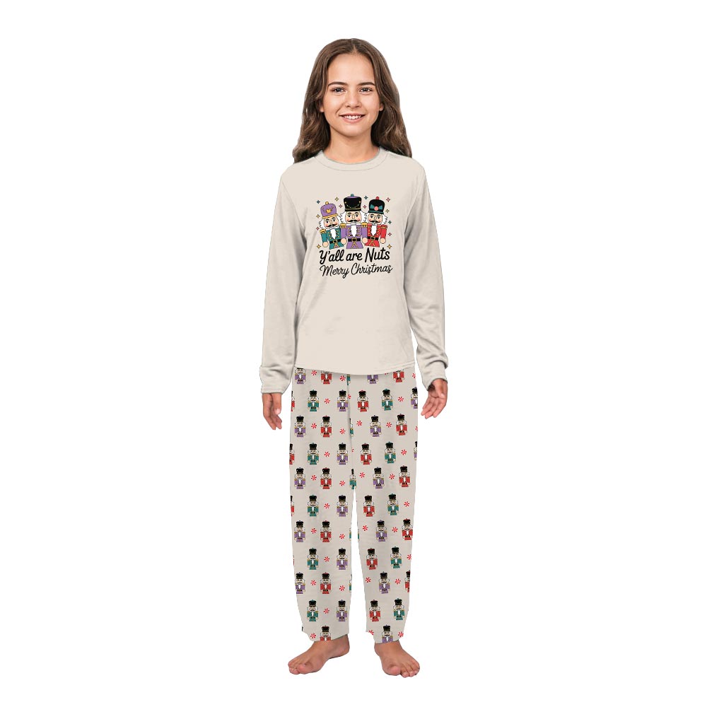 Nutcracker Yal Are Nuts Merry Christmas Dog And Human Matching Pajamas Nutcracker Yal Are Nuts Merry Christmas Dog And Human Matching Pajamas