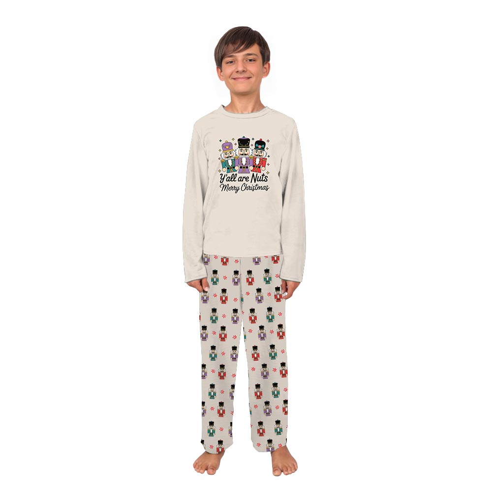 Nutcracker Yal Are Nuts Merry Christmas Dog And Human Matching Pajamas Nutcracker Yal Are Nuts Merry Christmas Dog And Human Matching Pajamas