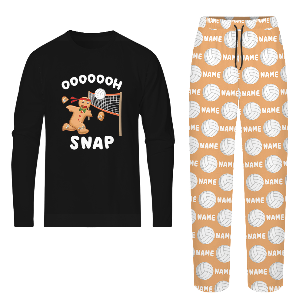 Personalized Volleyball Christmas Pajamas With Name Instant Preview Personalized Volleyball Christmas Pajamas With Name Instant Preview