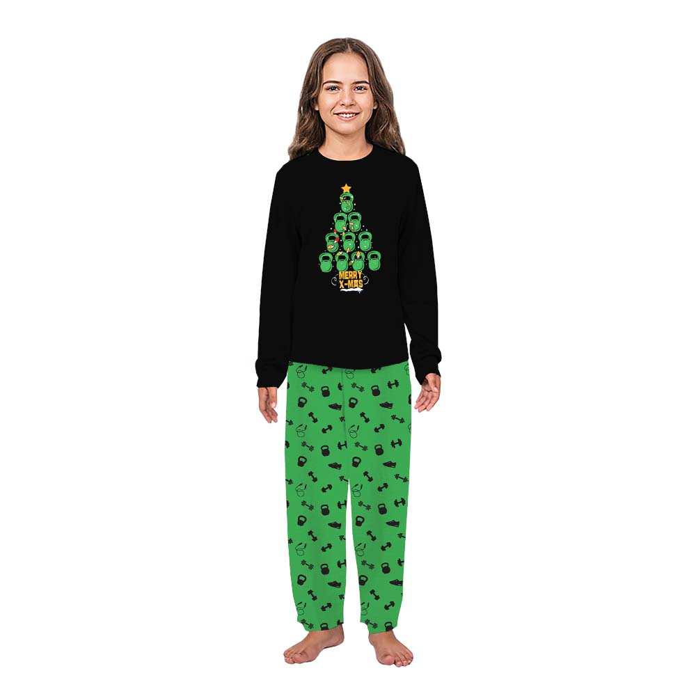 Christmas Workout Family Holiday Pajamas With Plus Size Christmas Workout Family Holiday Pajamas With Plus Size
