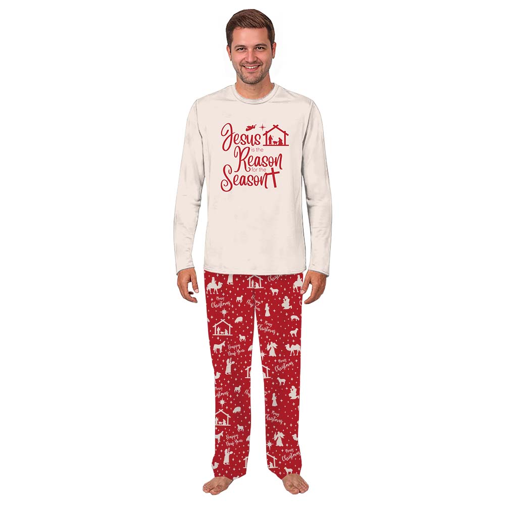 Jesus Is The Reason For The Season Matching Christmas Pajamas All Sizes Jesus Is The Reason For The Season Matching Christmas Pajamas All Sizes
