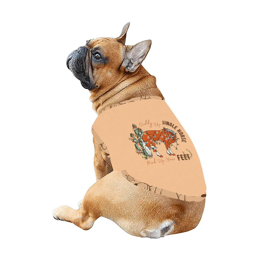 Giddy Up Jingle Horse Western Christmas Pjs For Family And Dog