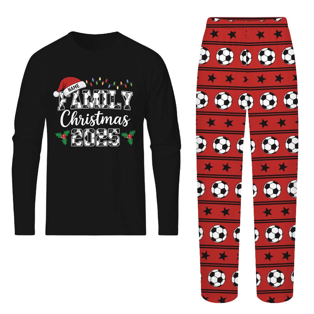 Easily Design Your Own Soccer Christmas Pajamas With Live Preview Easily Design Your Own Soccer Christmas Pajamas With Live Preview