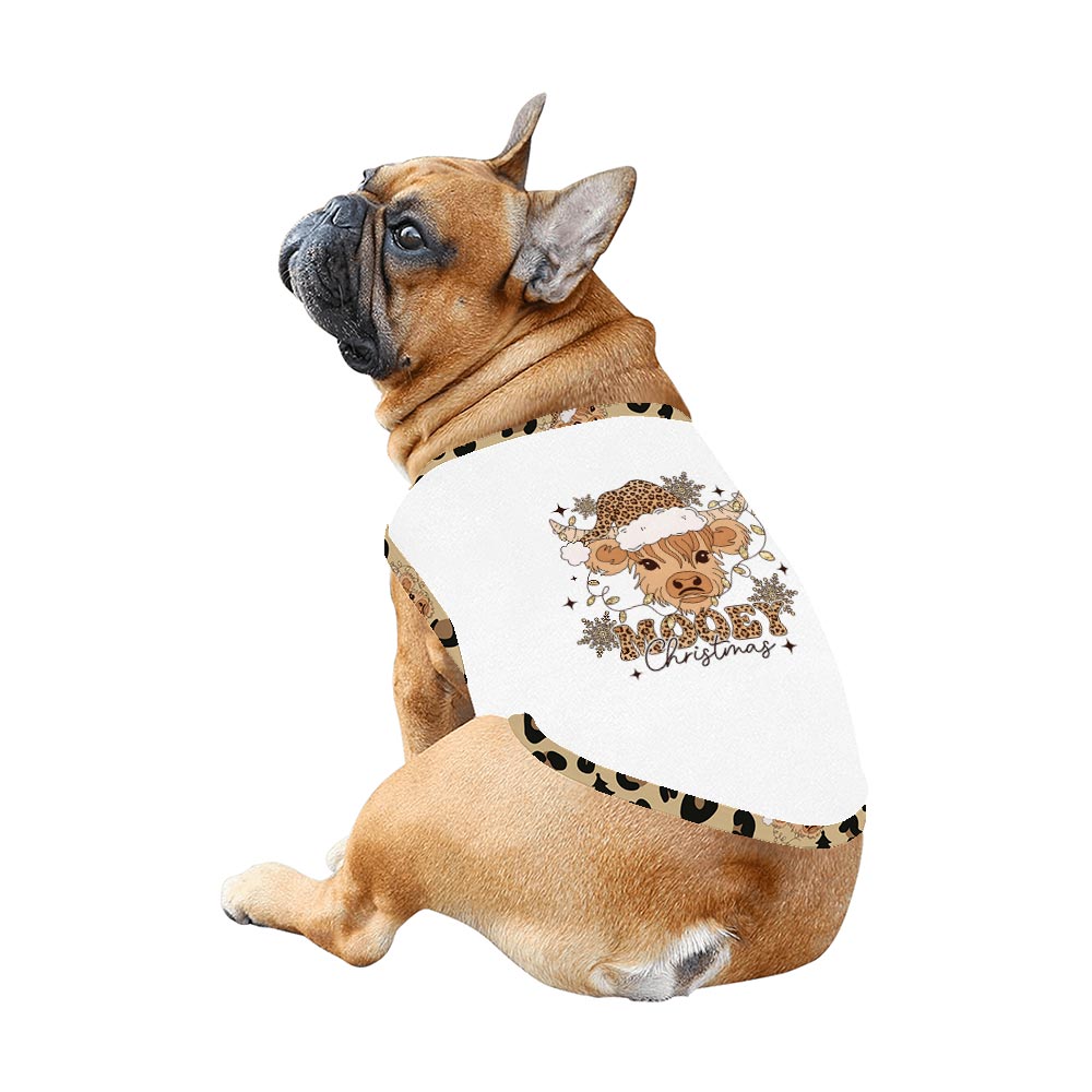 Mooey Christmas Highland Cow Plus Size Family Pajamas