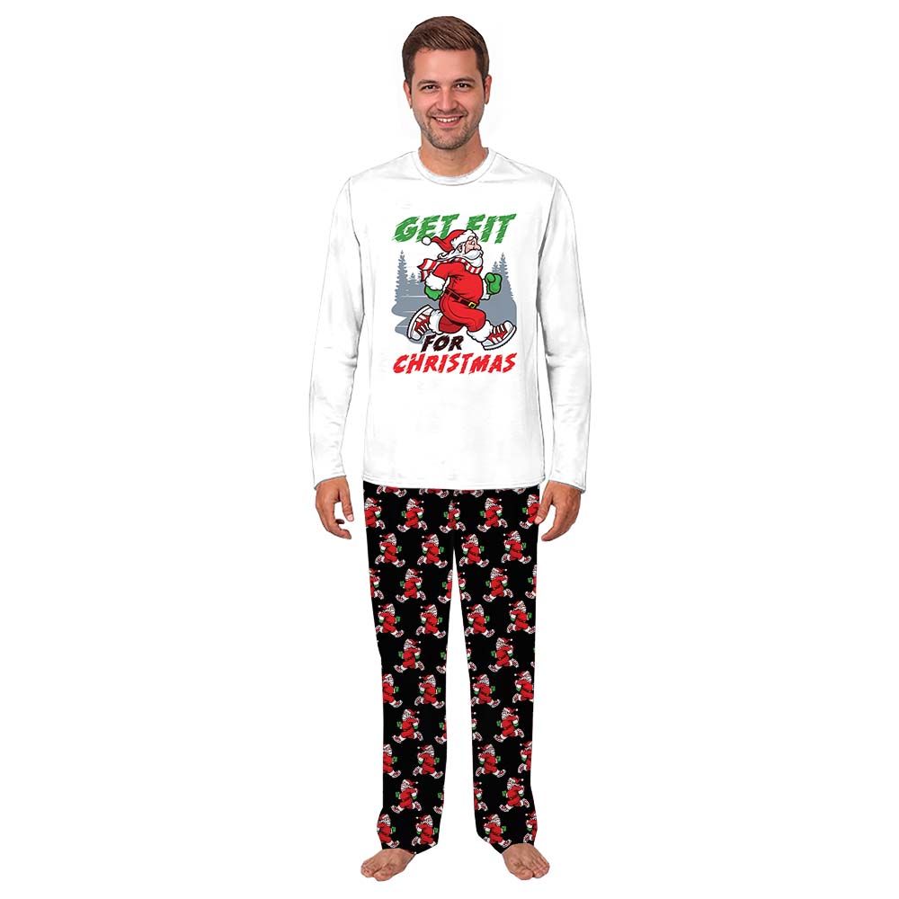 Matching Comfy Christmas Pjs Gym Edition With Dog Matching Comfy Christmas Pjs Gym Edition With Dog