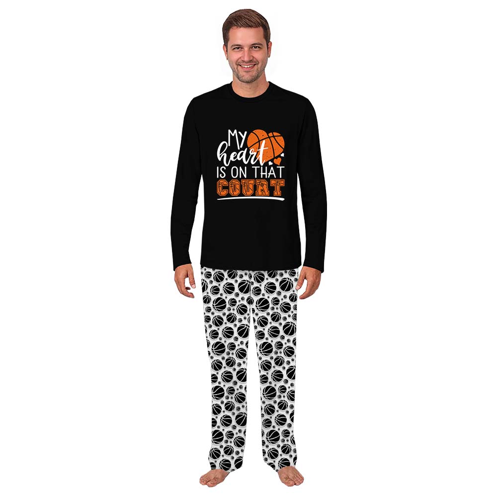 Basketball Passionate Matching Pajamas For The Family For Christmas Basketball Passionate Matching Pajamas For The Family For Christmas