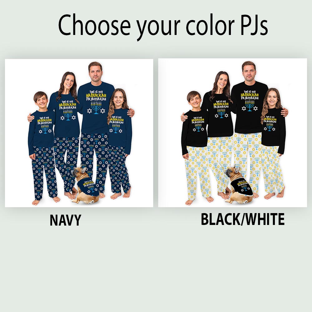 This Is My Hanukkah Pajamas Matching Christmas Family And Dog