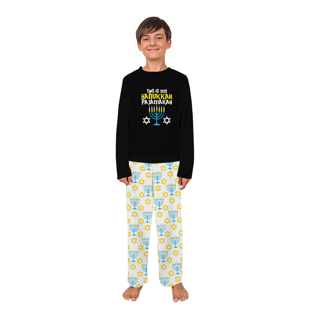 This Is My Hanukkah Pajamas Matching Christmas Family And Dog