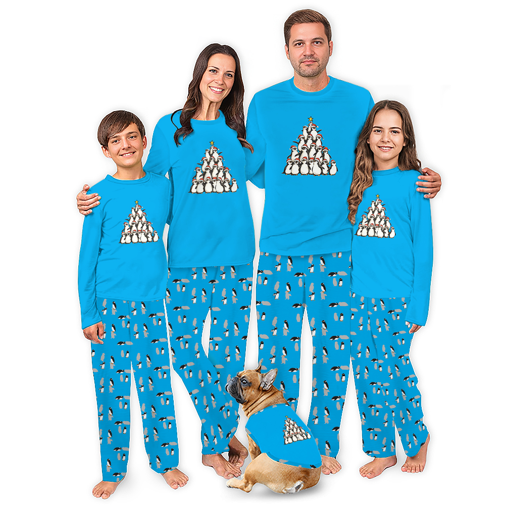 Christmas Penguin Tree Matching Holiday Pj Sets For The Family Christmas Penguin Tree Matching Holiday Pj Sets For The Family