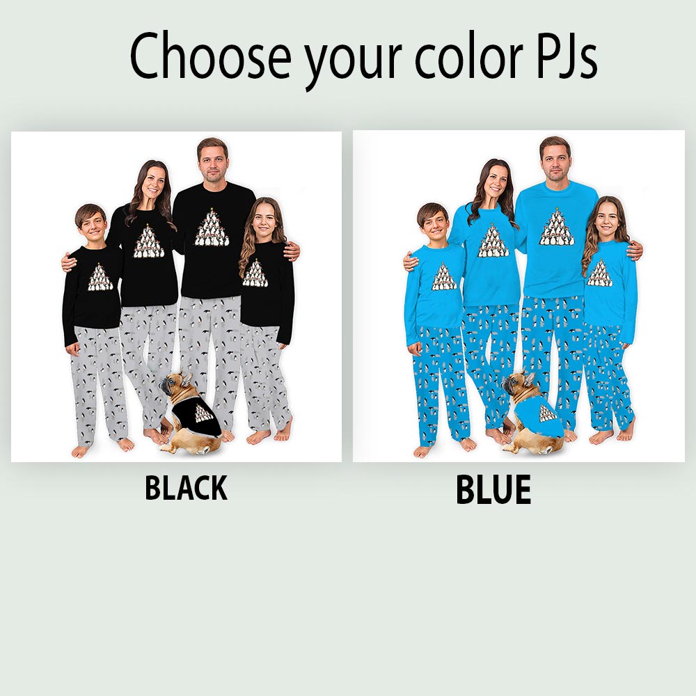 Christmas Penguin Tree Matching Holiday Pj Sets For The Family Christmas Penguin Tree Matching Holiday Pj Sets For The Family