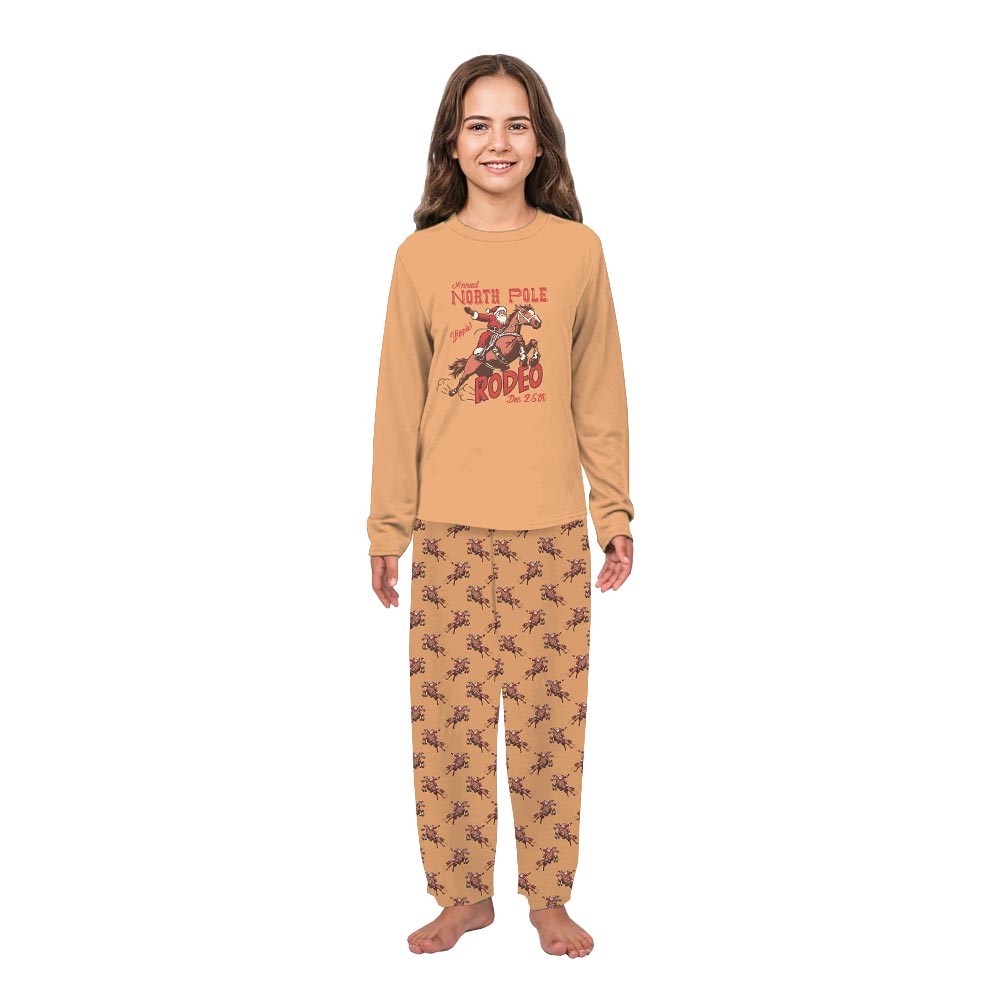 Cowboy Western Santa North Pole Rodeo Matching Xmas Pjs Cowboy Western Santa North Pole Rodeo Matching Xmas Pjs