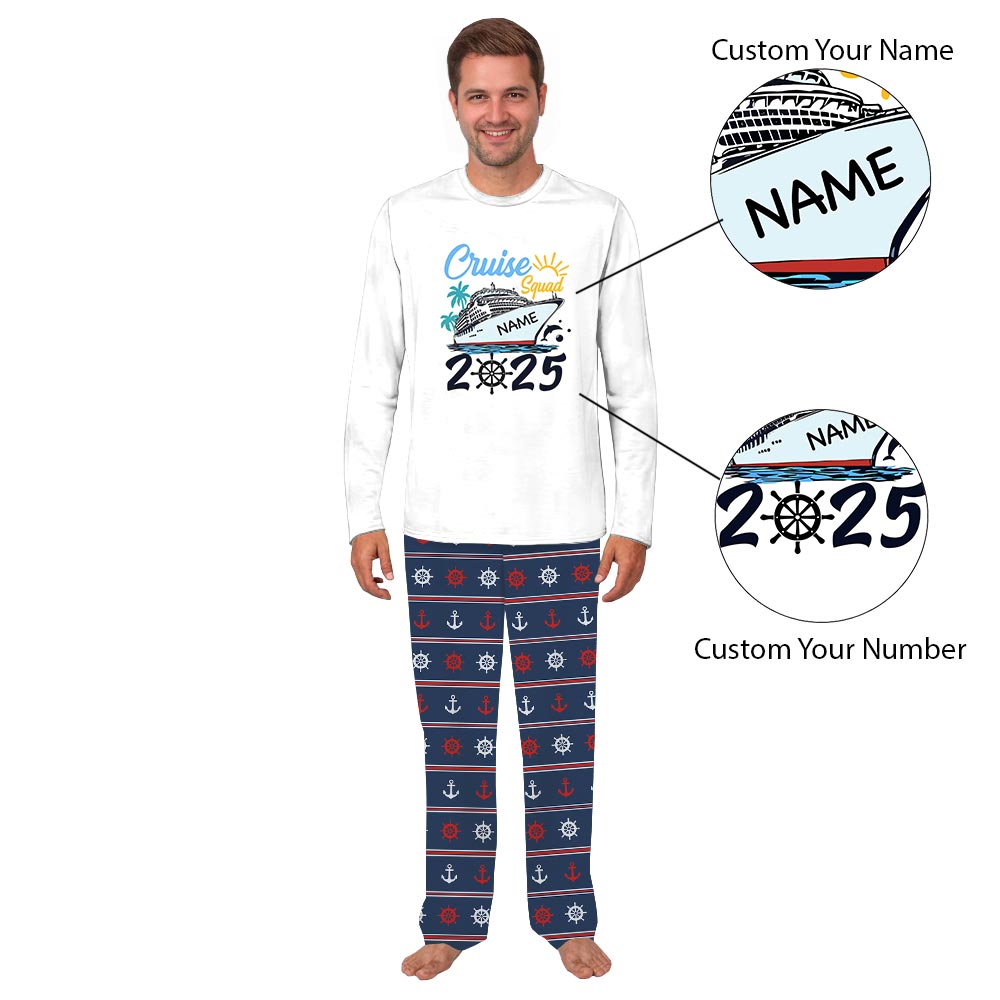 Custom Cruise Squad Matching Pj Sets For Christmas Custom Cruise Squad Matching Pj Sets For Christmas