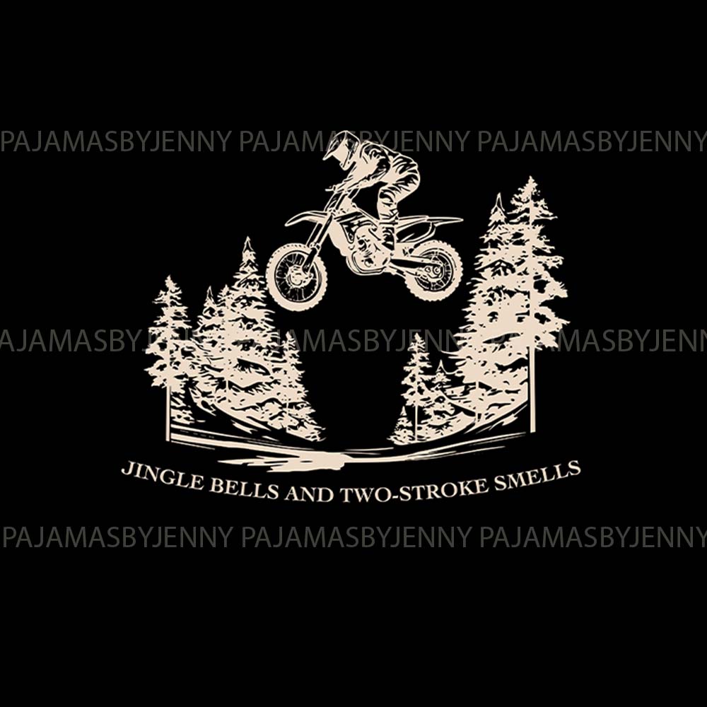 Motocross Family Long Sleeve Christmas Pajamas For Riders All Sizes Motocross Family Long Sleeve Christmas Pajamas For Riders All Sizes