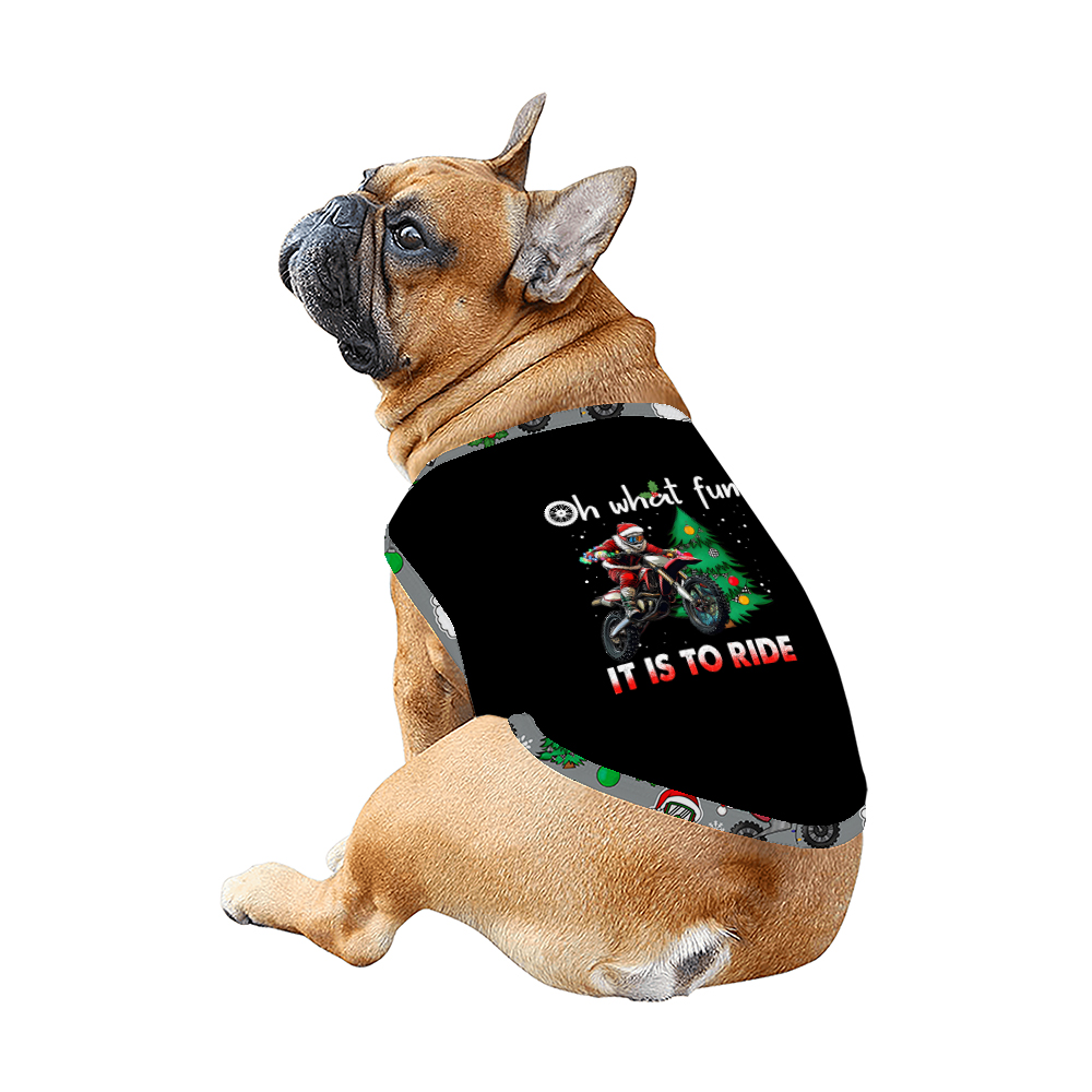 Santa Motocross Christmas Pajamas Saying Oh What Fun It is To Ride Santa Motocross Christmas Pajamas Saying Oh What Fun It is To Ride
