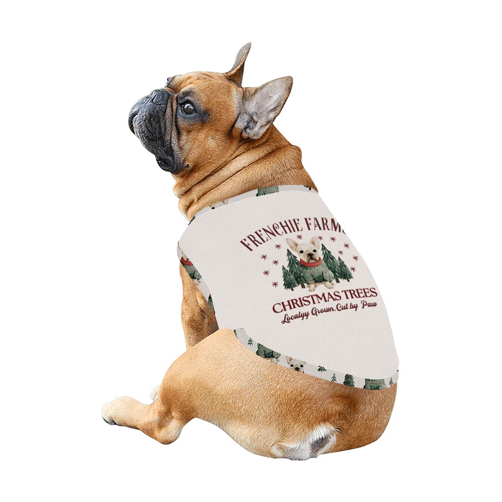 Frenchie Farms Bulldog Matching Christmas Pajamas And Dog Frenchie Farms Bulldog Matching Christmas Pajamas And Dog